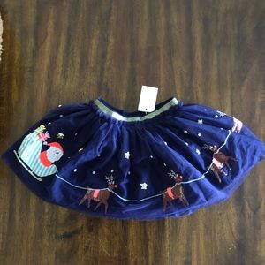 Mini Boden Tulle Santa Skirt